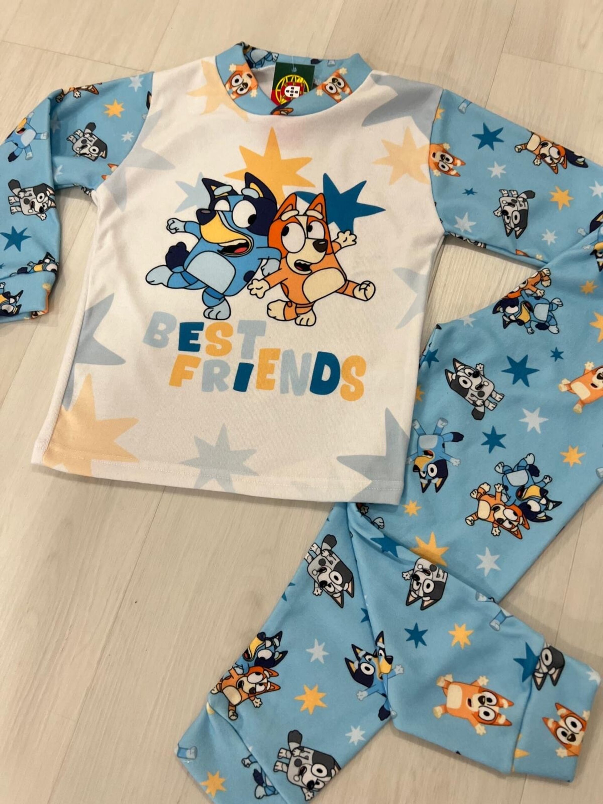 PIJAMA CALENTITO BLUEY AZUL - 3