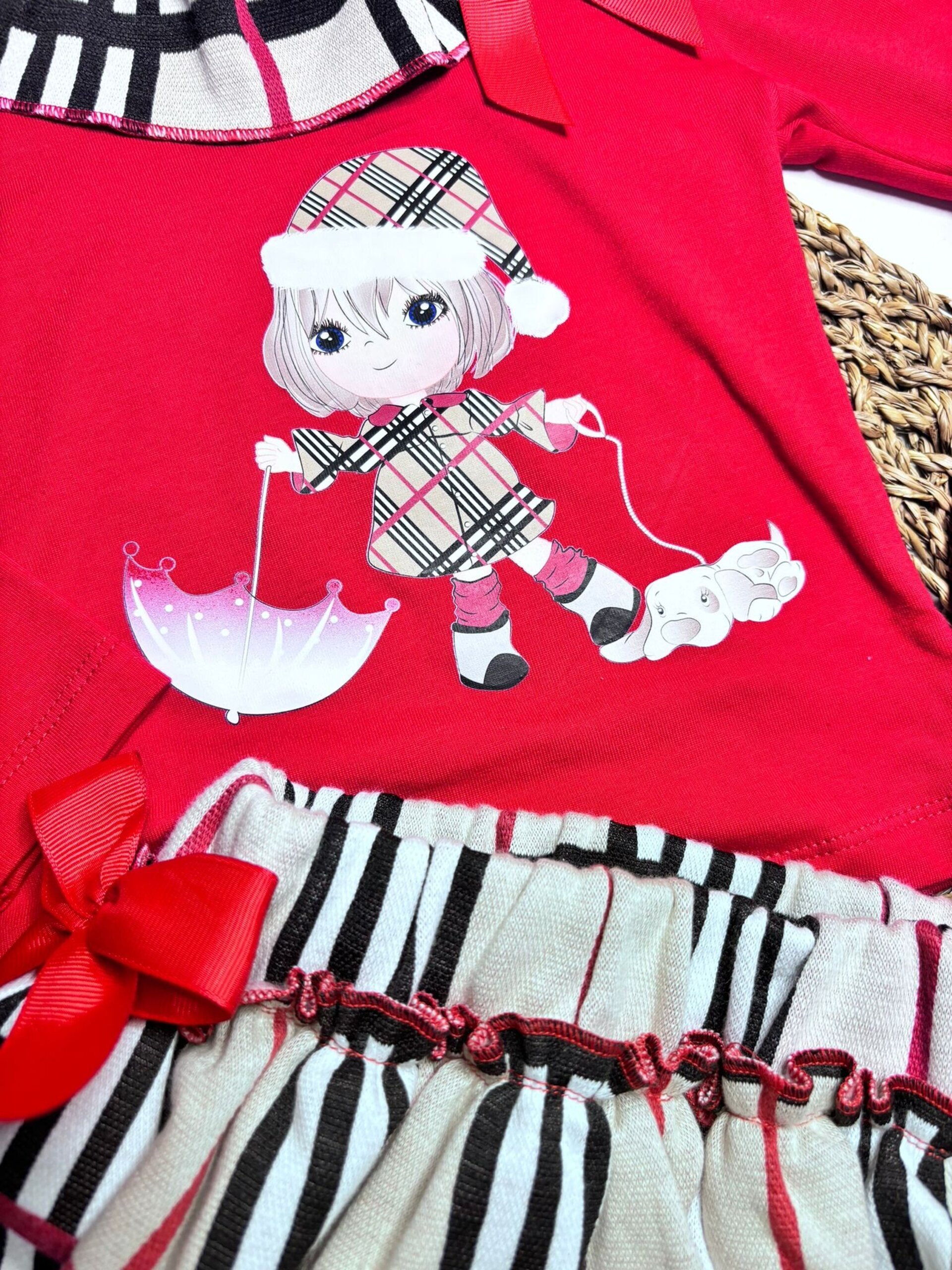 CONJUNTO NAVIDAD CUADROS BEBÉ - 3