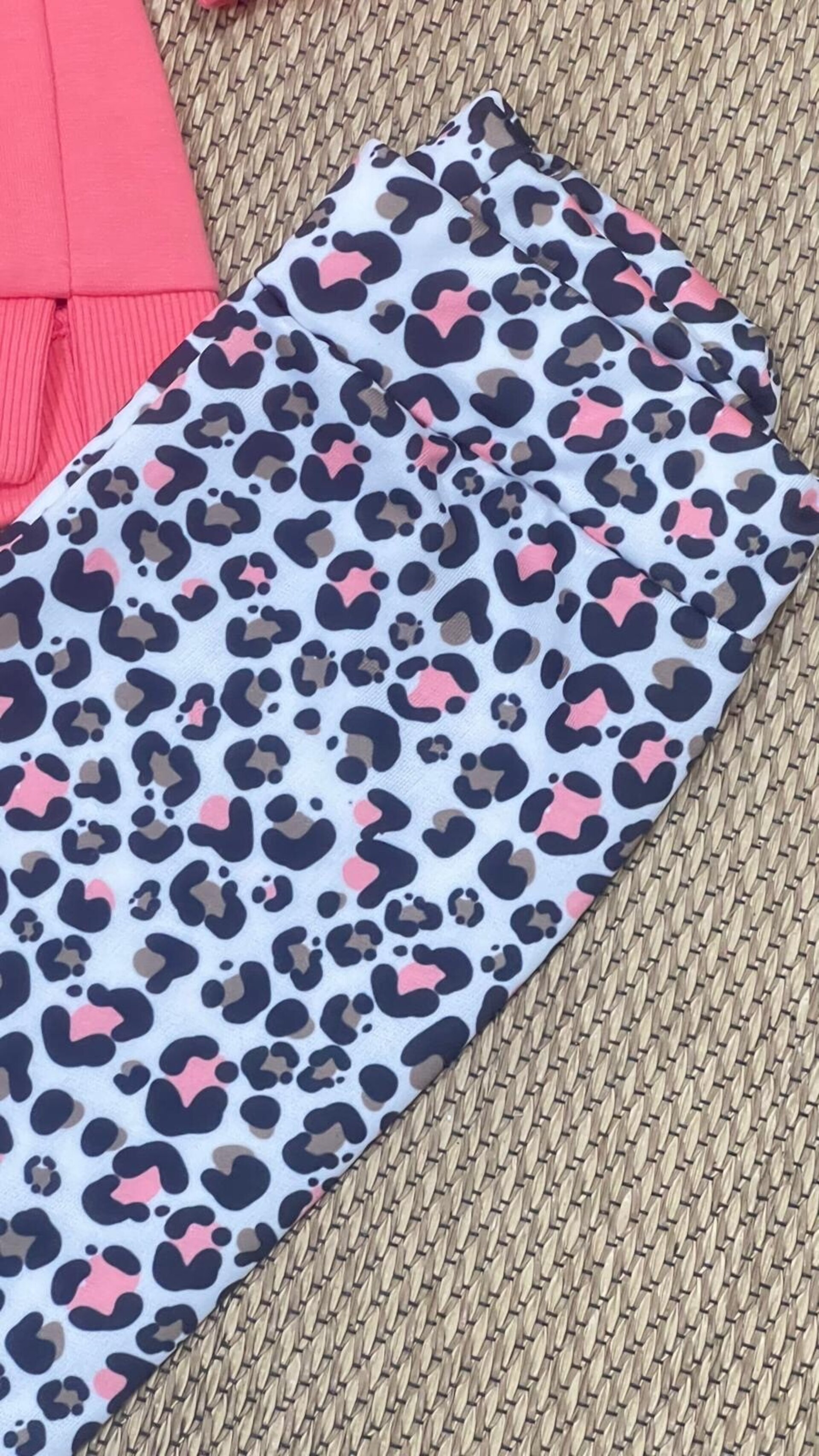 Chandal Minnie leopardo salmón PRIMAVERA - 2