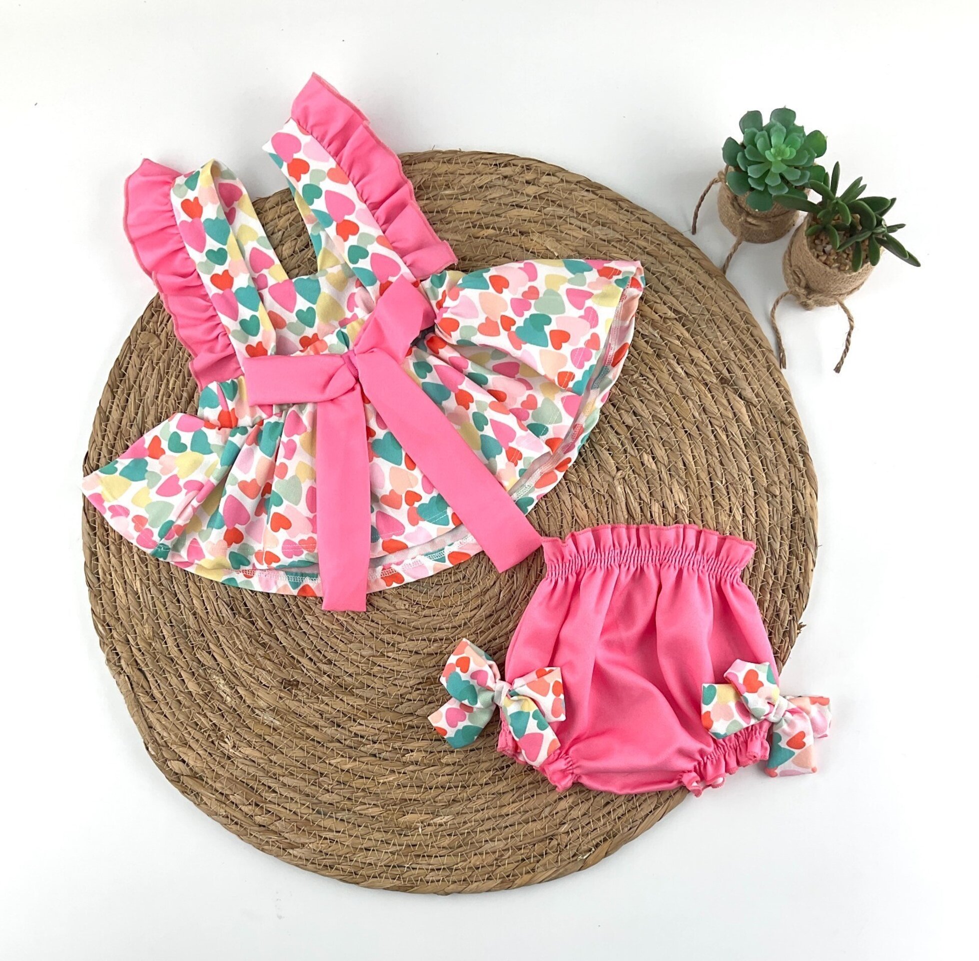 Conjunto bebé Corazones - 2