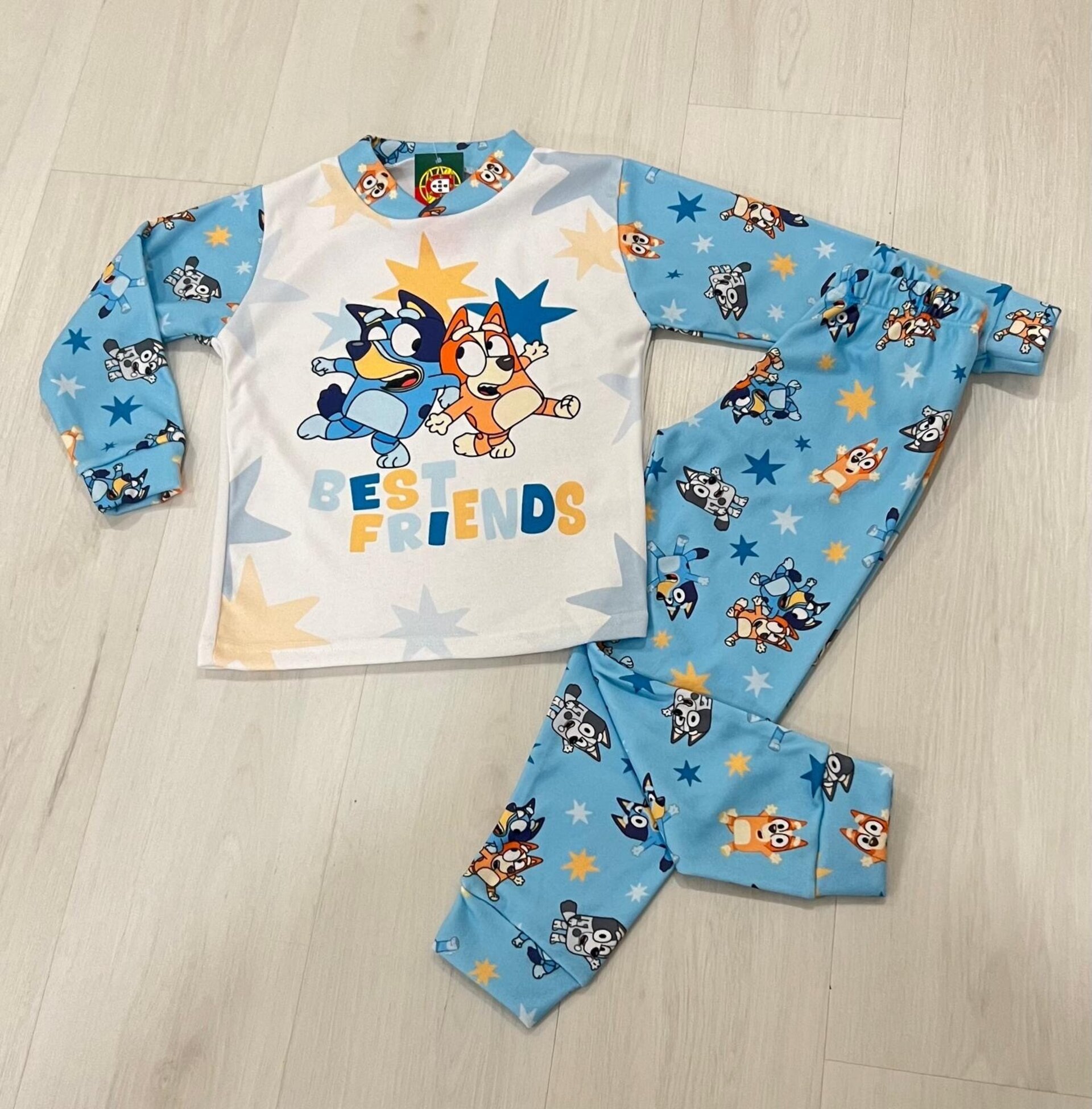 PIJAMA CALENTITO BLUEY AZUL - 4