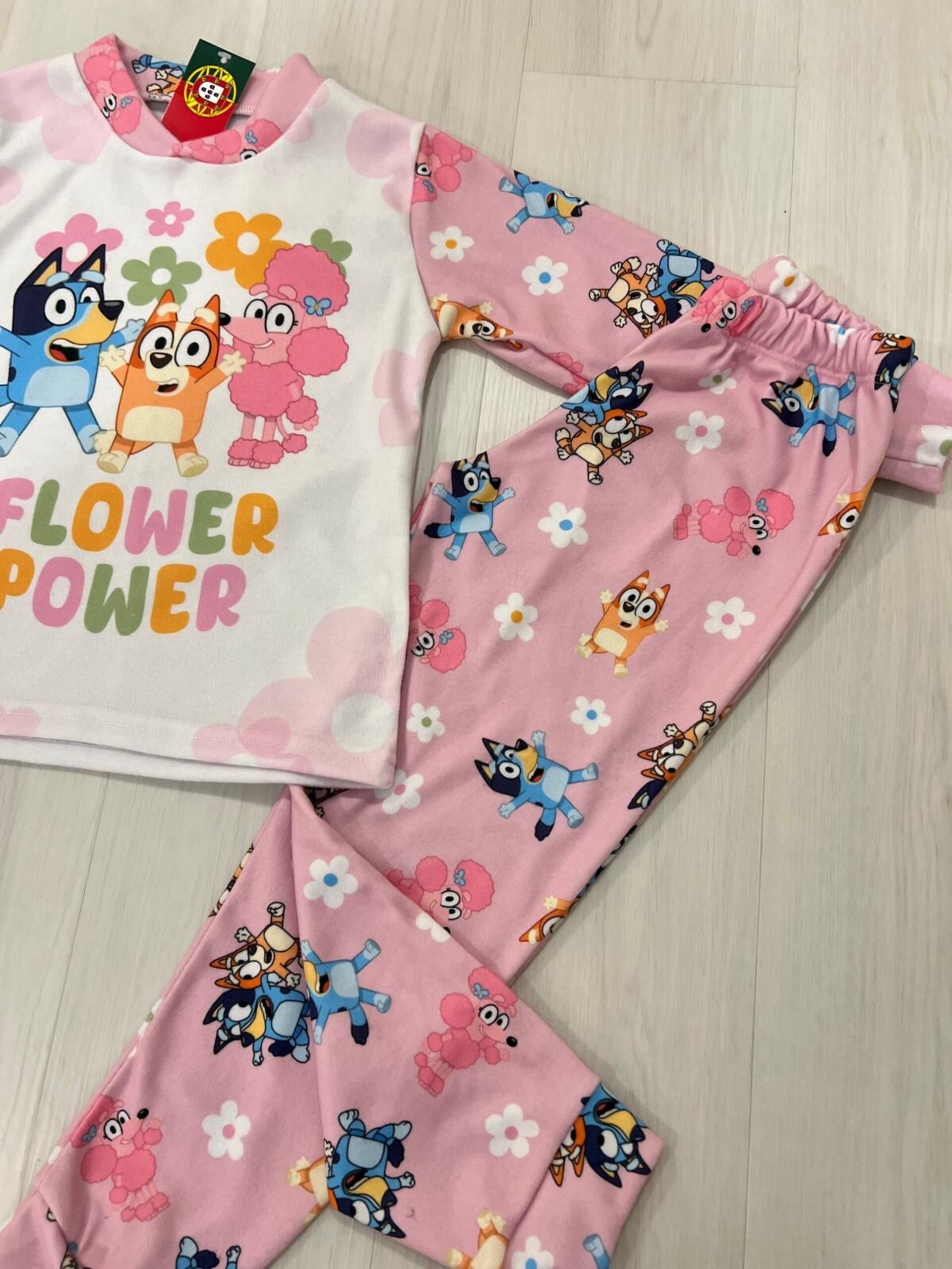 PIJAMA CALENTITO BLUEY ROSA - 3