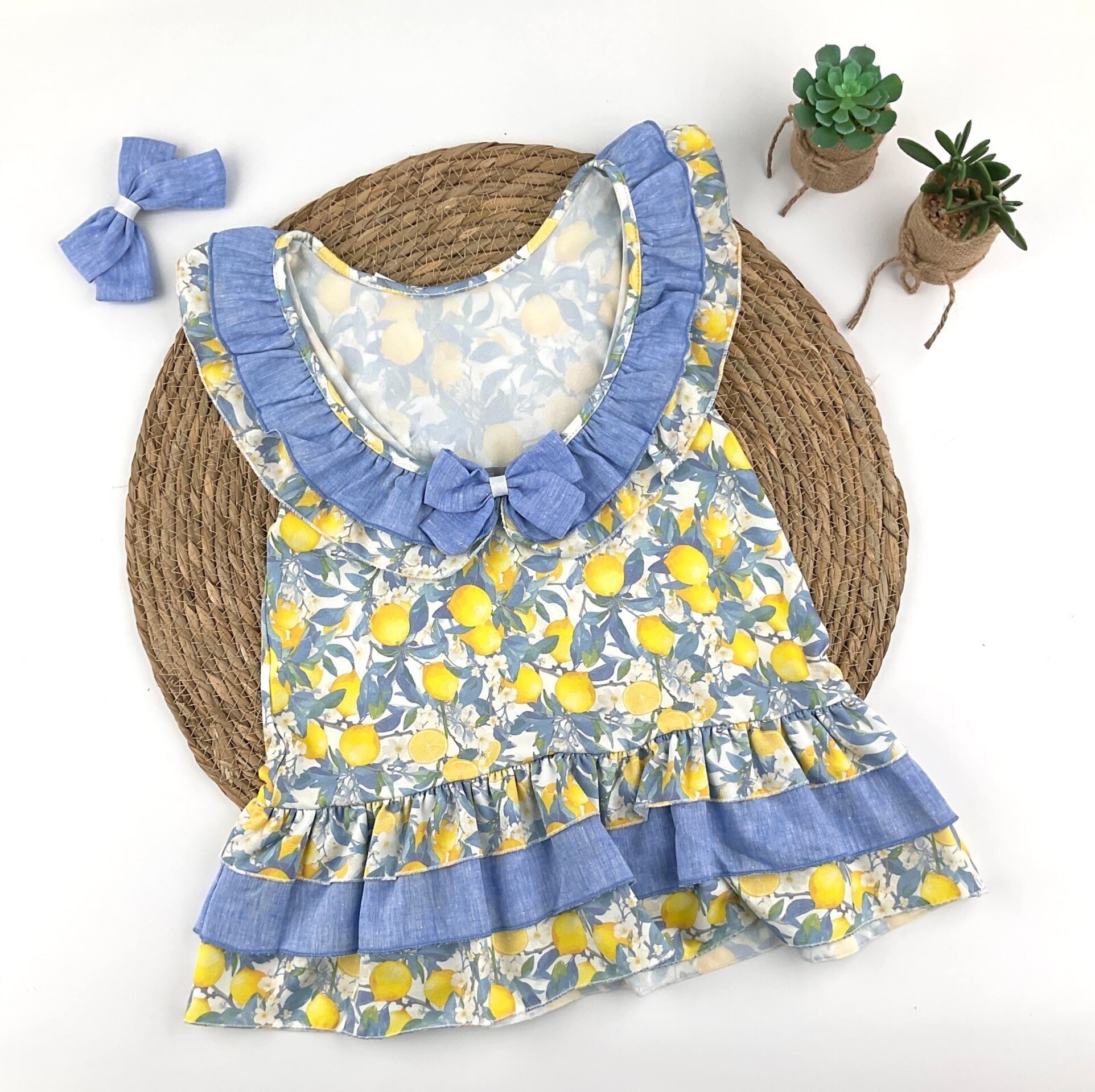 Vestido infantil LIMONES - 2
