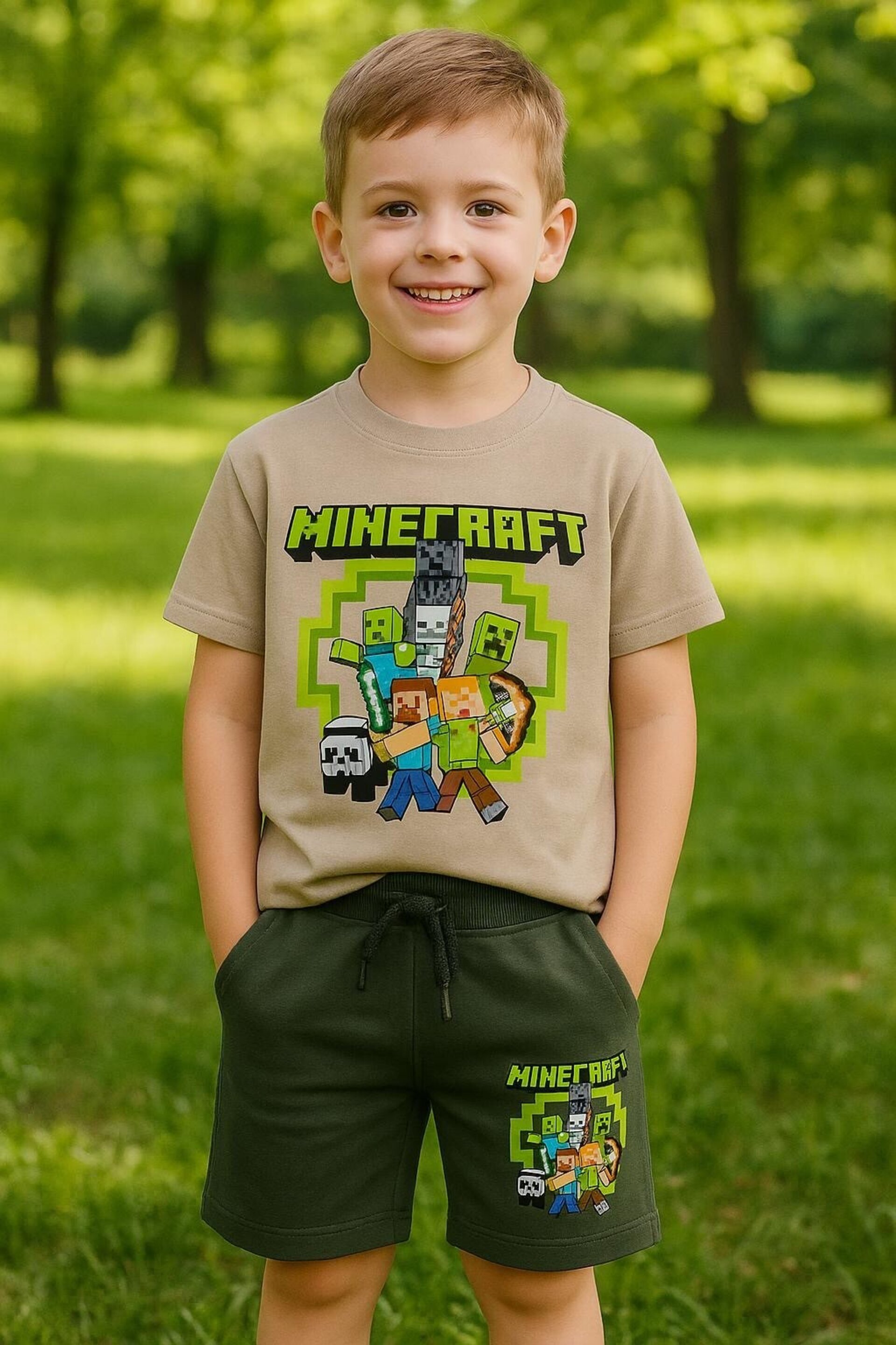 Conjunto Minecraft personajes - 1